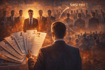 Když majitel hledá nového CEO: aneb proč mít své favority nestačí.